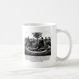 Achterbahnwarnung Kaffeetasse