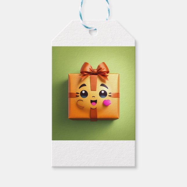 "Achtsamer Elegance" Geschenkanhänger (Vorderseite)