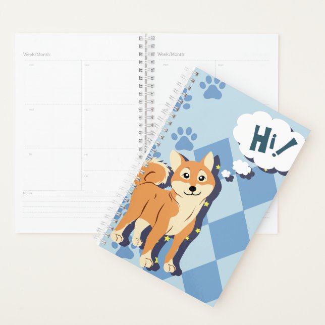 Achtsamer Shiba Inu Planer (Anzeige)