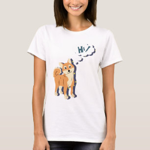 Achtsamer Shiba Inu T-Shirt