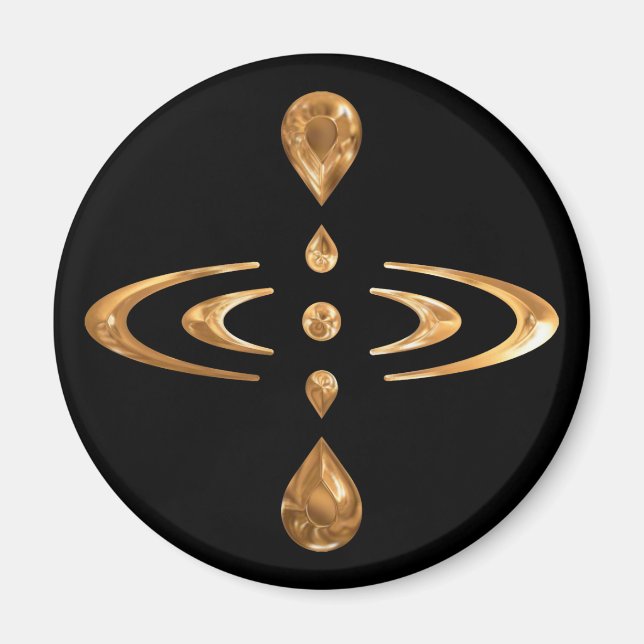 Achtsamkeit Magnet (Vorne)