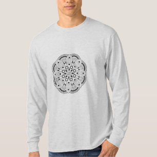 Achtsamkeit Mandala Design T-Shirt