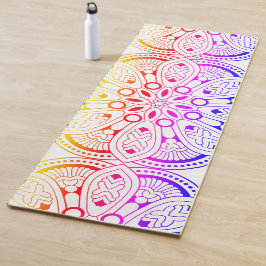 Achtsamkeit Mandala Design Yoga Mat Yogamatte
