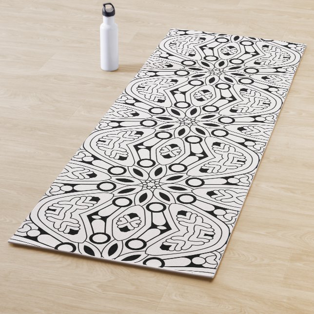 Achtsamkeit Mandala Design Yogamatte (Beispiel)