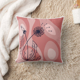 Achtsamkeit und Metamorphose Inspiriert Design Kissen