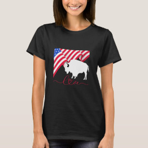 Achtsamkeit wilde inoffizielle amerikanische wunde T-Shirt