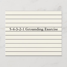 Achtsamkeitspraxis Flashcard Akademischer Planer