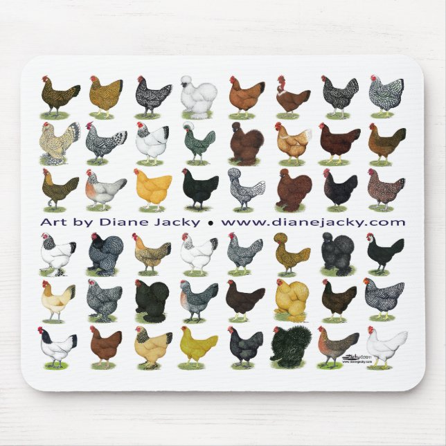 Achtundvierzig Hen Promo Mousepad (Vorne)