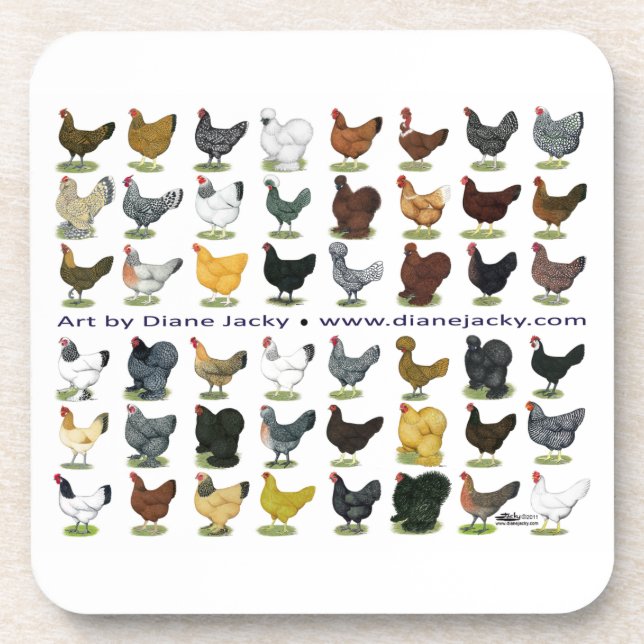 Achtundvierzig Hen Promo Untersetzer (Vorderseite)