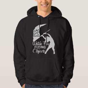 Achtung auf fliegende Objekte Hoodie