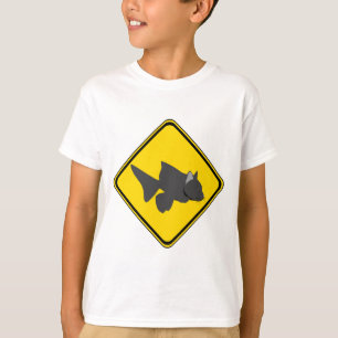 Achtung: Catfish Crossing! T-Shirt