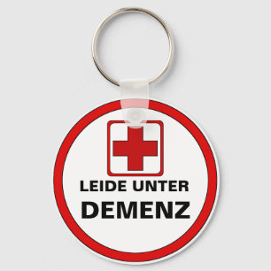 Achtung – Demenz Schlüsselanhänger
