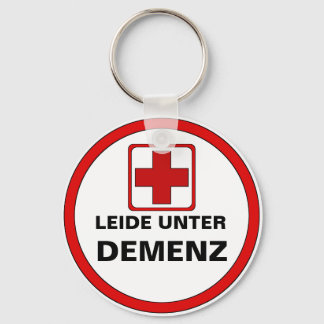 Achtung – Demenz Schlüsselanhänger