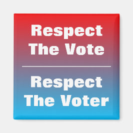 Achtung der Abstimmung und der Stimme Magnet