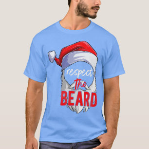 Achtung der Bart Santa Claus lustige Weihnachten 1 T-Shirt