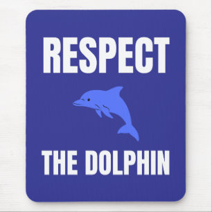 Achtung der Delphin Mousepad