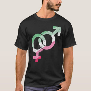 Achtung der Menschenrechte männliche Frauen in der T-Shirt