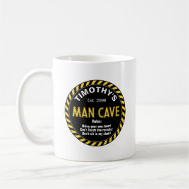 Achtung des Effekts und der Regeln der menschliche Kaffeetasse