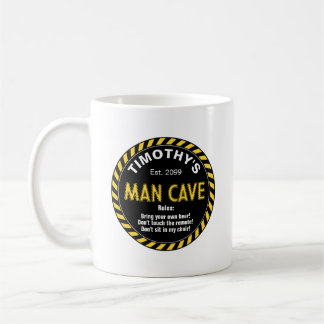 Achtung des Effekts und der Regeln der menschliche Kaffeetasse