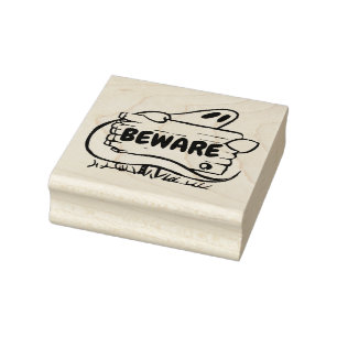 Achtung Gummistempel