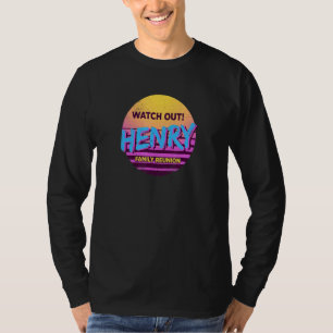 Achtung Henry Familientreffen Familienoutfit Humo T-Shirt