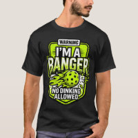 Achtung, ich bin ein Knaller, lustiger Pickleball-