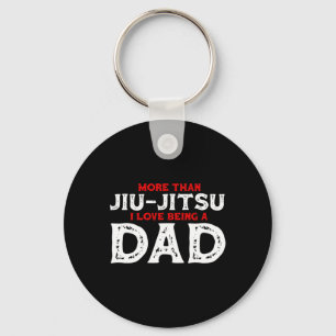 Achtung Ich kann Jiu Jitsu Fighter Judo Kampfsport Schlüsselanhänger