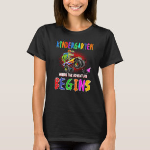 Achtung, ich werde den Kindergarten-Vibe-Dino zerm T-Shirt