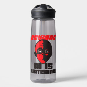 Achtung, KI beobachtet! Trinkflasche