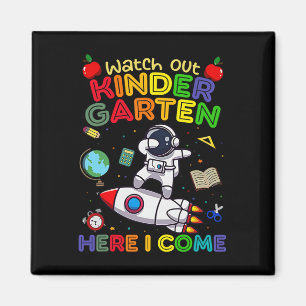 Achtung Kindergarten Ich Komme Lustige Kinder Zurü Magnet