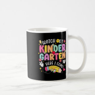 Achtung Kindergarten, ich komme zurück zur Schule  Kaffeetasse