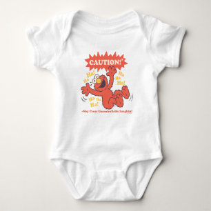 Achtung Lachender Elmo Voraus Baby Strampler