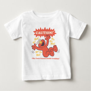Achtung Lachender Elmo Voraus Baby T-shirt