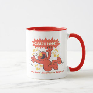 Achtung Lachender Elmo Voraus Tasse