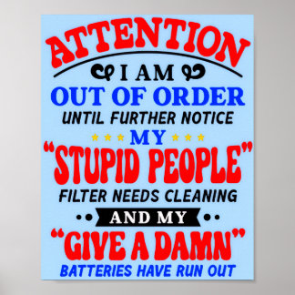 Achtung Poster