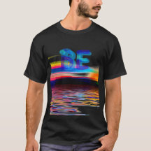 ACHTUNG Tshirt NUR Neon Blue 3D GIFTS.