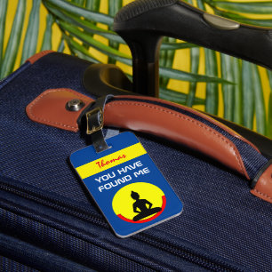 Achtung und Personalisierte Tasche Aufmerksamkeit  Gepäckanhänger