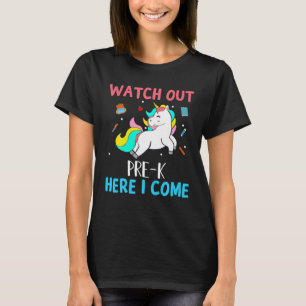 Achtung Vorschule, ich komme! Einhorn-Geschenk Pre T-Shirt