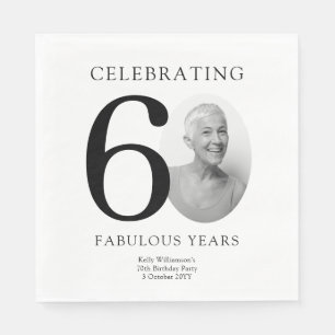 Achtzig Fabulous Years 80. Geburtstag Serviette