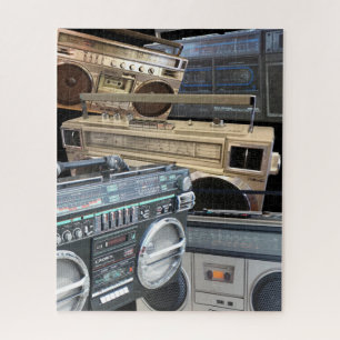 Achtzig Retro 80er Boom Box Boombox Ghetto Blaster