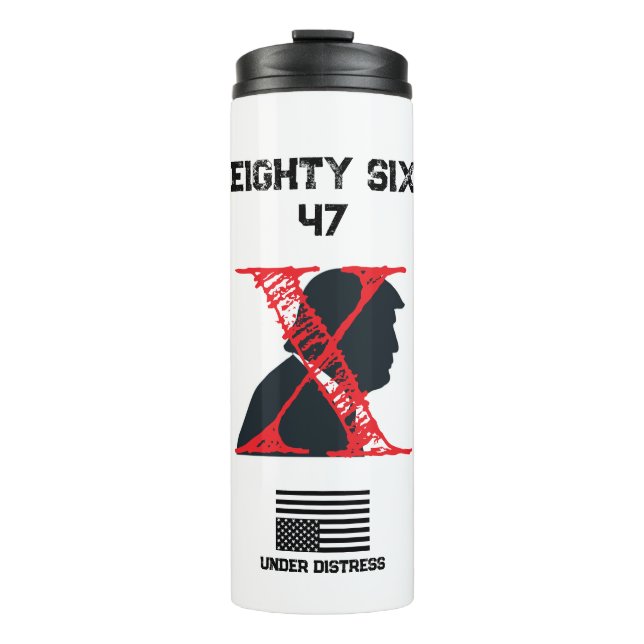 Achtzig Sechs 47 - 12oz Thermal Tumbler Thermosbecher (Vorderseite)