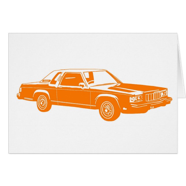 Achtzigerjahre Amerikanerautos (Vorderseite (Horizontal))