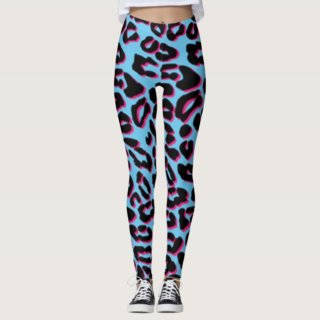 Achtzigerjahre für sie leggings (Vorderseite)