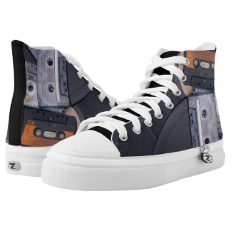 Achtzigerjahre Retro Entwurf Hoch-geschnittene Sneaker