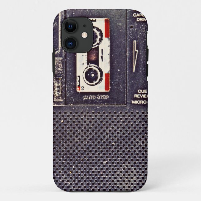 Achtzigerjahre Walkman Case-Mate iPhone Hülle (Rückseite)