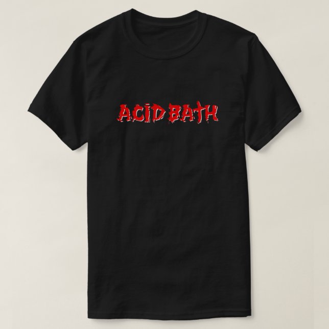 Acid Bath Band Logo Classic T-Shirt1 T-Shirt (Design vorne)