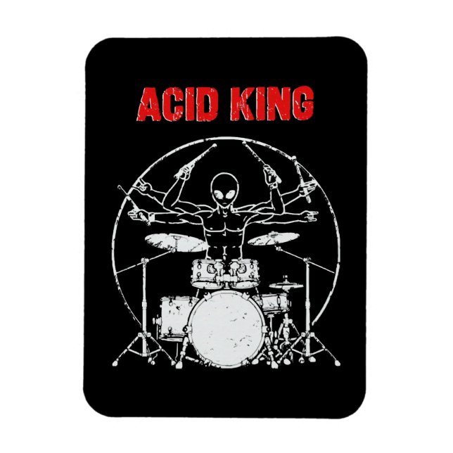 Acid King Magnet (Vertikal)