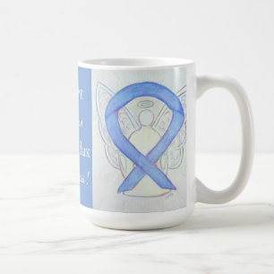 Acid Reflux Awareness Ribbon Engel Custom Tasse