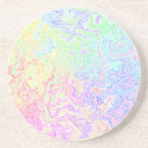Acid Trip Wirbel Getränkeuntersetzer