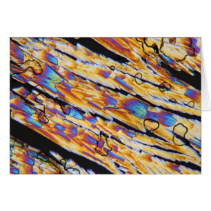 Acide acétylsalicylique sous le microscope